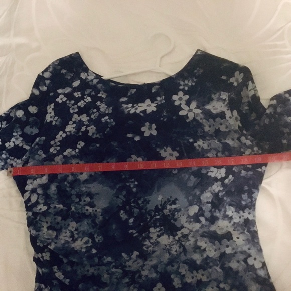 Piperlime | Silk sheath dress with ruching and front wrap design - Picture 4 of 11